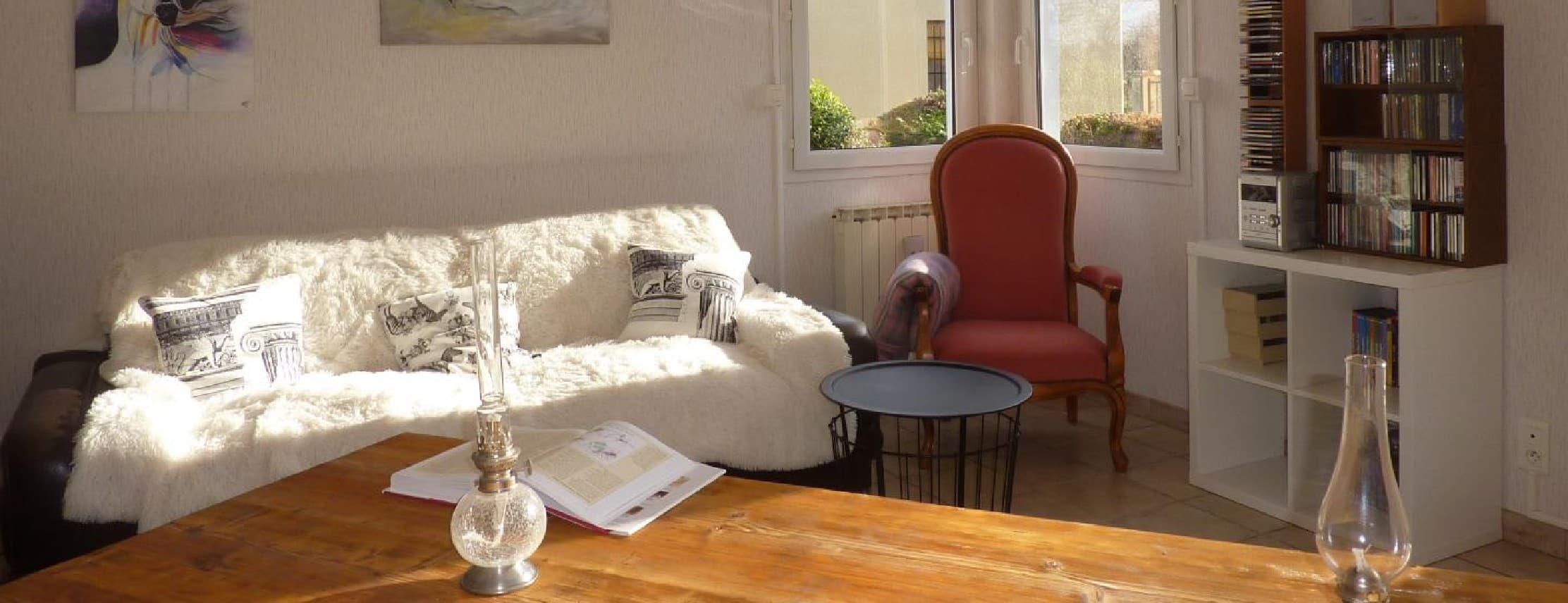 Gîte Marseillas - salon