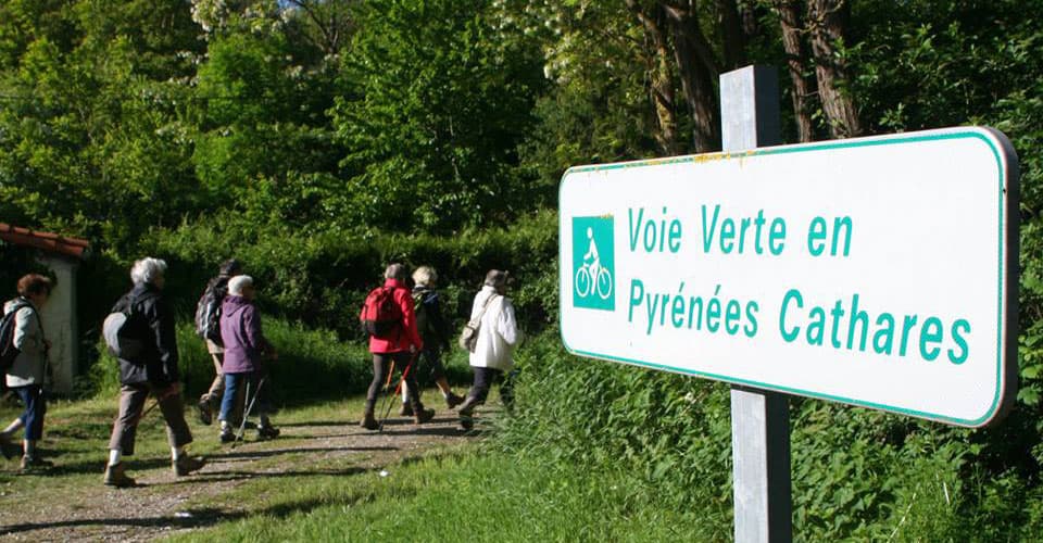 Accès par la voie verte